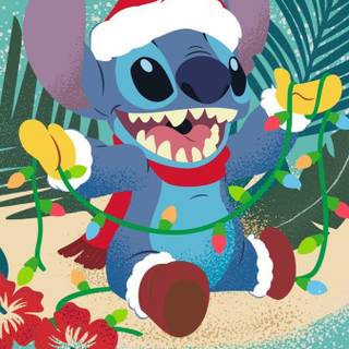 Stitch iPad wallpaper