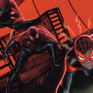Miles Morales comic wallpaper
