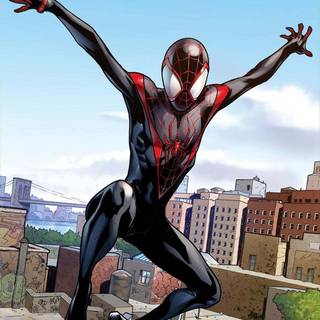 Miles Morales comic wallpaper