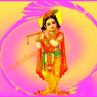 Lord Krishna laptop wallpaper