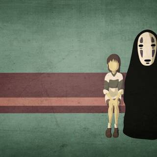 Spirited Away No Face wallpaper