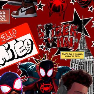 Miles Morales comic wallpaper