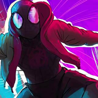 Miles Morales comic wallpaper