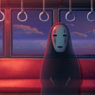 Spirited Away No Face wallpaper