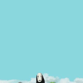 Spirited Away No Face wallpaper