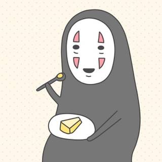 Spirited Away No Face wallpaper