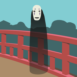 Spirited Away No Face wallpaper