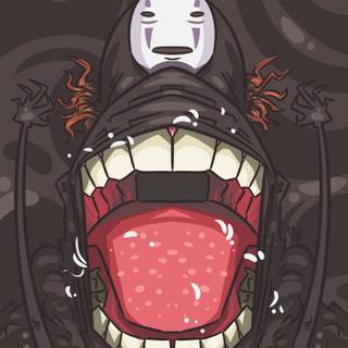 Spirited Away No Face wallpaper