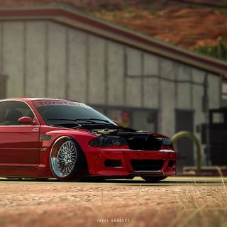 BMW E46 desktop wallpaper