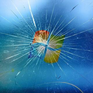 Broken computer wallpaper