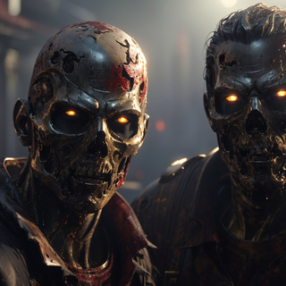 Zombies scary desktop wallpaper