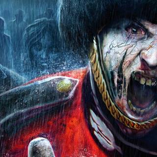 Zombies scary desktop wallpaper