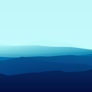 4k blue minimal wallpaper