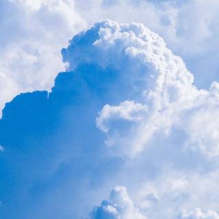 Phone minimalist blue wallpaper