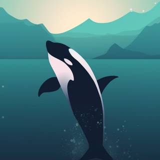 Phone minimalist blue wallpaper