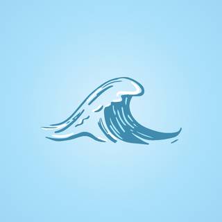 Phone minimalist blue wallpaper