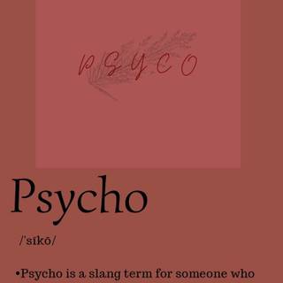 Psycho aesthetic wallpaper