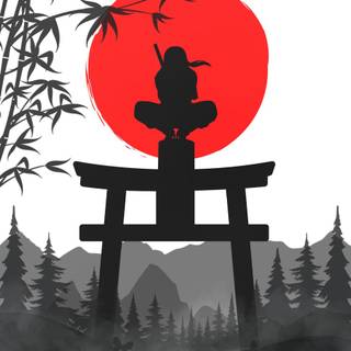 Itachi landscape wallpaper
