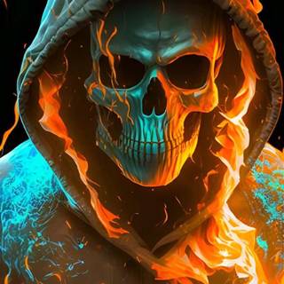 Ghost Rider iPhone 14 wallpaper