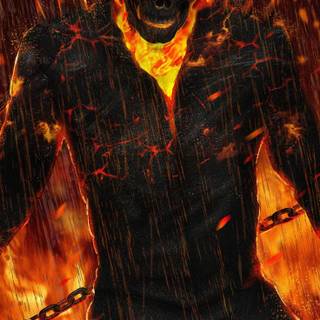 Ghost Rider iPhone 14 wallpaper