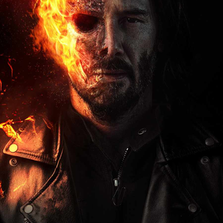 Ghost Rider iPhone 14 wallpaper