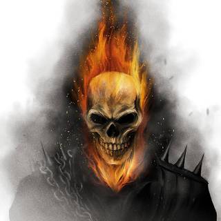 Ghost Rider iPhone 14 wallpaper