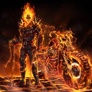 Hell Rider wallpaper