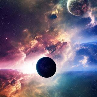 Solar System 4k iPhone wallpaper