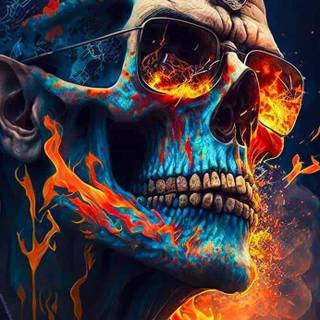 Ghost Rider iPhone 14 wallpaper