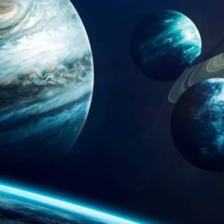 Solar System 4k iPhone wallpaper