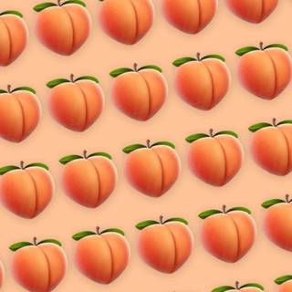 Peach Emoji wallpaper