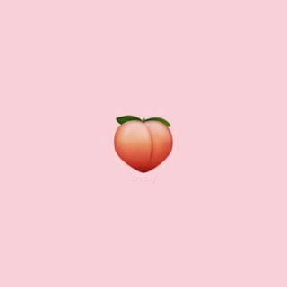 Peach Emoji wallpaper