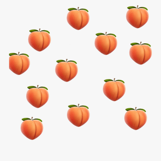 Peach Emoji wallpaper