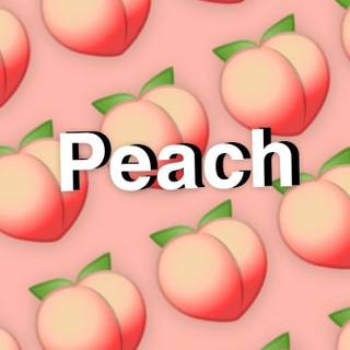 Peach Emoji wallpaper