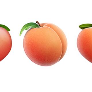 Peach Emoji wallpaper