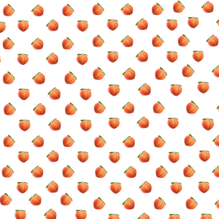 Peach Emoji wallpaper