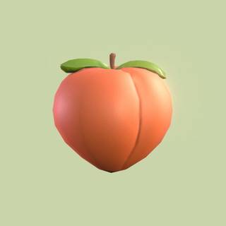 Peach Emoji wallpaper