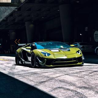 Lamborghini widebody wallpaper