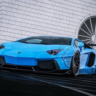 Lamborghini widebody wallpaper