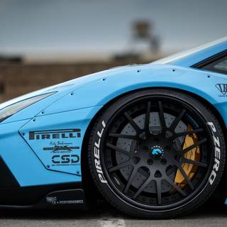 Lamborghini widebody wallpaper