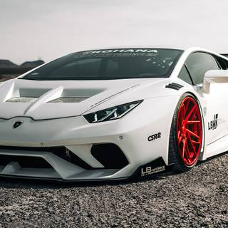 Lamborghini widebody wallpaper