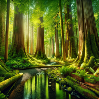 Magic forest 4k wallpaper