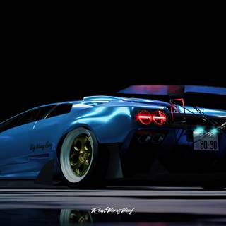 Lamborghini widebody wallpaper