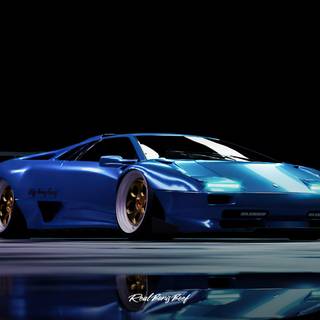 Lamborghini widebody wallpaper