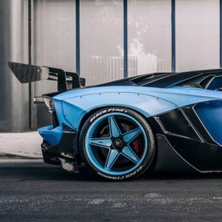 Lamborghini widebody wallpaper