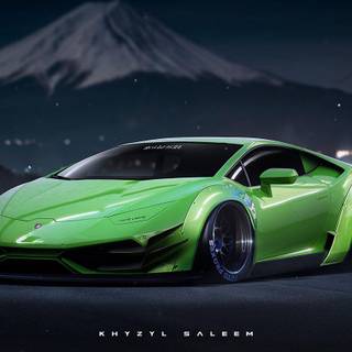 Lamborghini widebody wallpaper