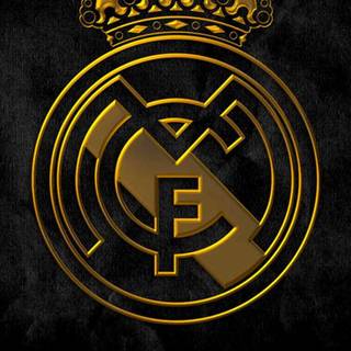 Real Madrid logo phone wallpaper