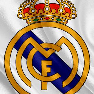 Real Madrid logo phone wallpaper