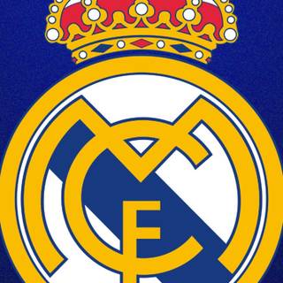 Real Madrid logo phone wallpaper
