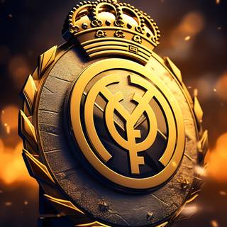 Real Madrid logo phone wallpaper